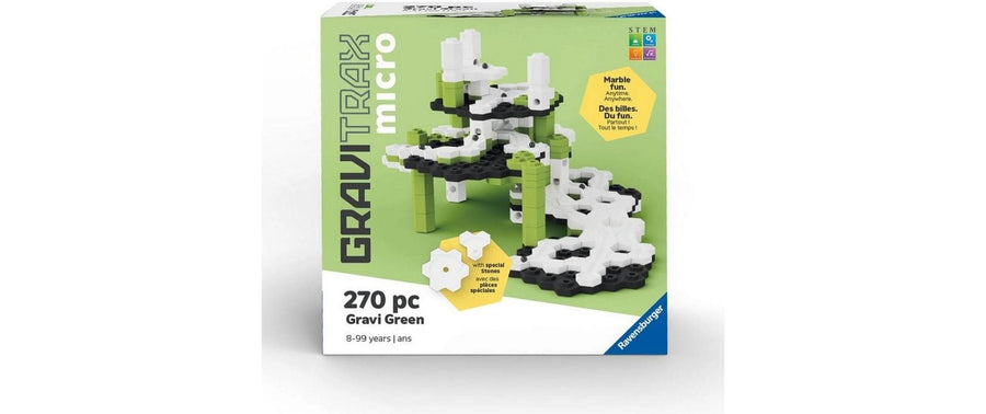 Ravensburger Kugelbahn GraviTrax micro – Gravi Green (270 pc) - Foto 1 (Alltron XXL3 ID 422170305)
