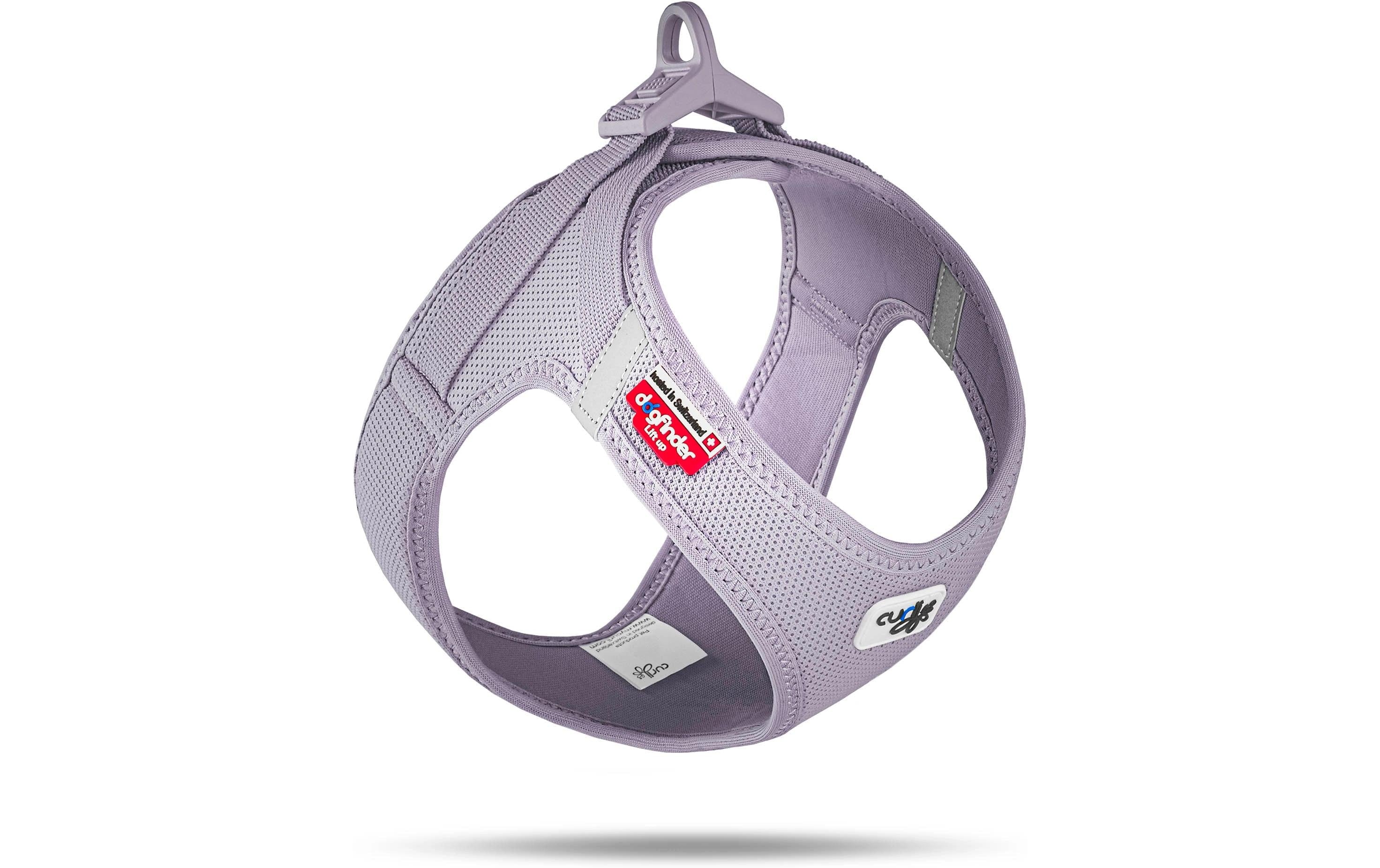 curli Vest Harness curli Clasp Air-Mesh Lilac M