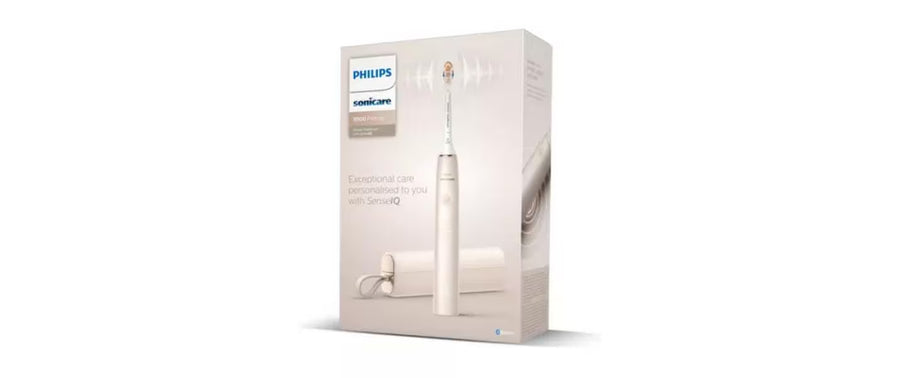 Philips Schallzahnbürste Prestige 9900 Champagner