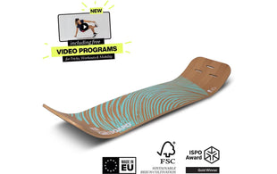 GIBBON Gibbon Slackboard Zen Blue Buche Blau 106 cm