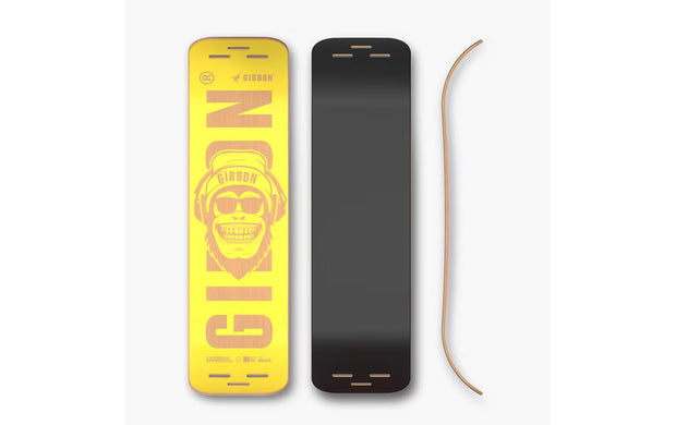 GIBBON Gibbon Slackboard Bonzo Buchenfurnier Gelb 106 cm