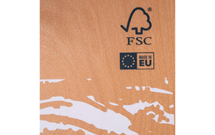 GIBBON Gibbon Slackboard Active White Holz weiss 106 cm