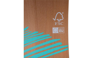 GIBBON Gibbon Slackboard Zen Blue Buche Blau 106 cm