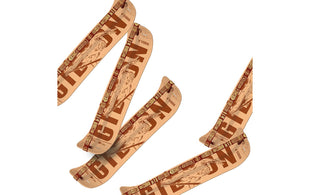 GIBBON Gibbon Slackboard Set Roots Rocker Trave l Set Buche Braun