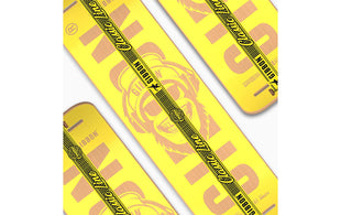 GIBBON Gibbon Slackboard Set Bonzo Classic Buche Gelb