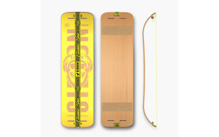 GIBBON Gibbon Slackboard Set Bonzo Classic Buche Gelb