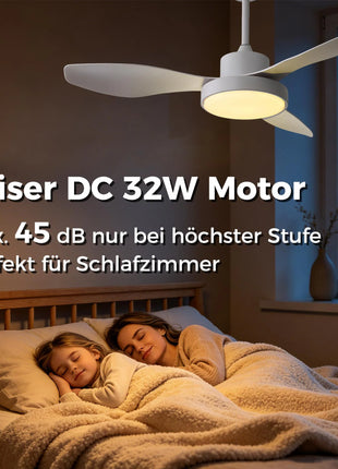 Ozeanos Deckenventilator KBS-4703 Weiss