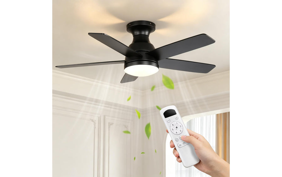 Ozeanos Ventilatore da soffitto KBS-44K009 Nero
