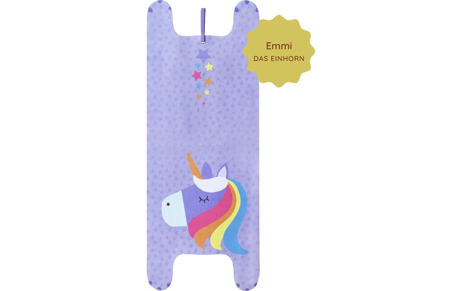 Yogitier Emmi das Einhorn Naturkautschuk / Mikrofaser, Violett