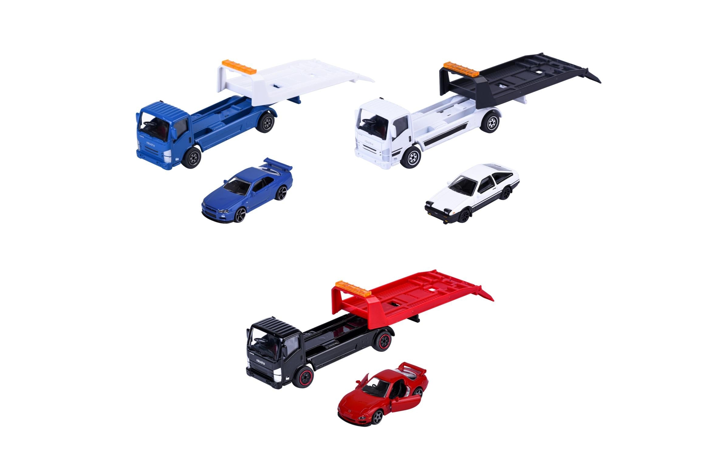 Majorette JDM Legends Car Transporter, 3-sort. 1:64 sortiert