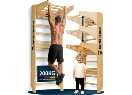 Bare Hands Bare Hands Sprossenwand Holz 200 kg