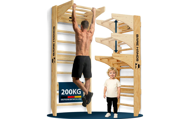 Bare Hands Bare Hands Sprossenwand Holz 200 kg