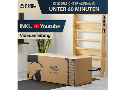 Bare Hands Bare Hands Sprossenwand Holz 200 kg