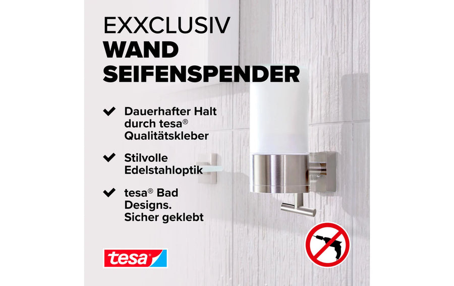 tesa EXXCLUSIV 230 ml, acciaio inox