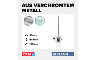 tesa ELEGAANT Weiss/Chrom