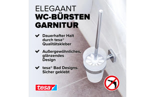 tesa ELEGAANT Weiss/Chrom
