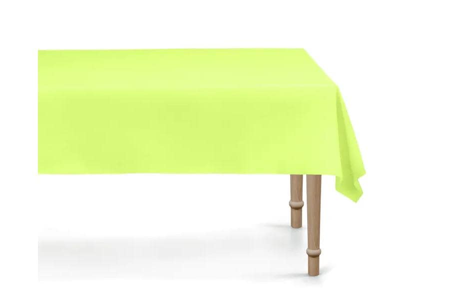 Partydeco Tischdecke Tischdecke Hellgrün, 183 x 137 cm