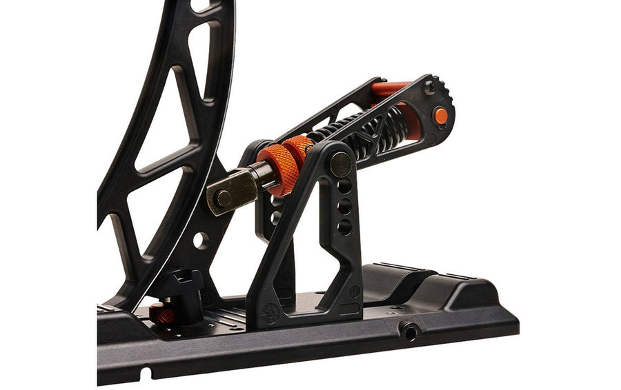 Asetek Racing Invicta Clutch Pedal alluminio Nero Arancione