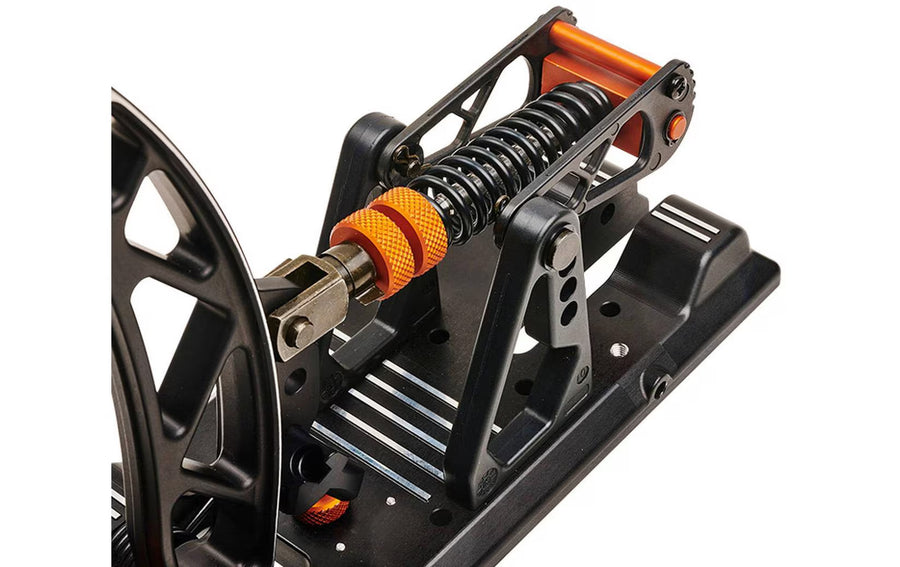 Asetek Racing Invicta Clutch Pedal alluminio Nero Arancione