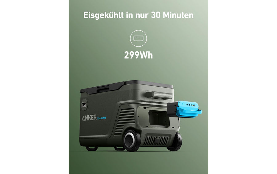 Anker EverFrost Ersatzakku 299 Wh, Schwarz, Blau