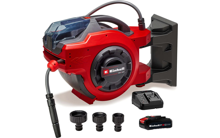 Einhell Avvolgitubo GE-HR 18/30 Li batteria, 30 m, 12.5 mm