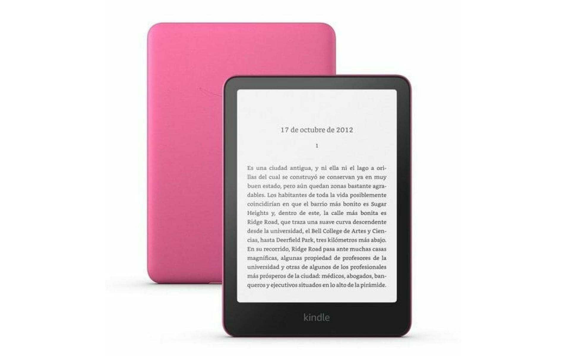 Amazon Kindle Paperwhite 2024 7 Zoll, 16 GB. Raspberry, mit Werbung