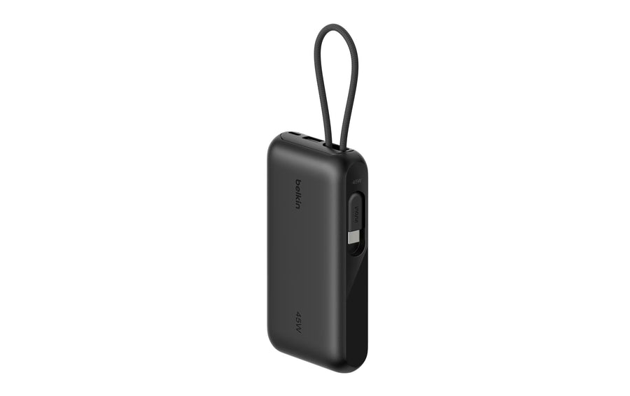 Belkin BOOSTCHARGE 10000 mAh, 45W PD, con display, Nero