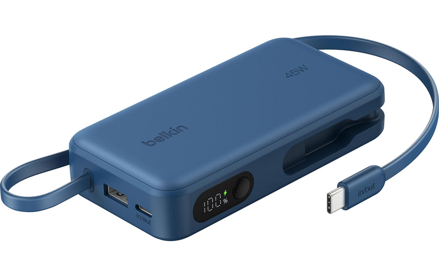 Belkin BOOSTCHARGE con display, 10000 mAh, cavo USB-C