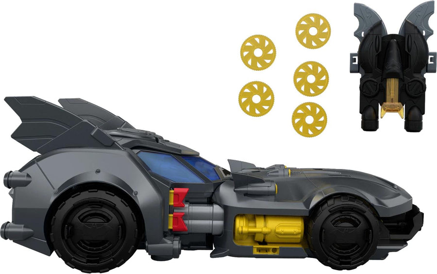 Mattel DC 6" All-Stars Collection Batmobile 40 cm lang, Kanone - Foto 2
