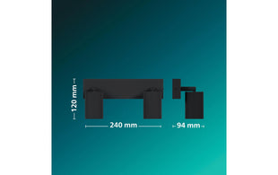 Philips Philips Wyatt Aufbauspot 2er ohne Leuchtmittel GU10, schwarz