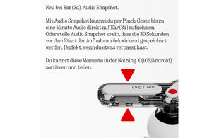 Nothing Ear True Wireless In-Ear-Kopfhörer Ear (3a) Weiss