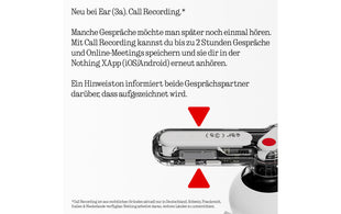 Nothing Ear True Wireless In-Ear-Kopfhörer Ear (3a) Gelb