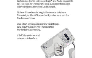 Nothing Ear True Wireless In-Ear-Kopfhörer Ear (3a) Schwarz