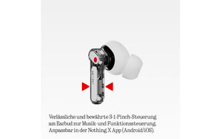 Nothing Ear True Wireless In-Ear-Kopfhörer Ear (3a) Pink