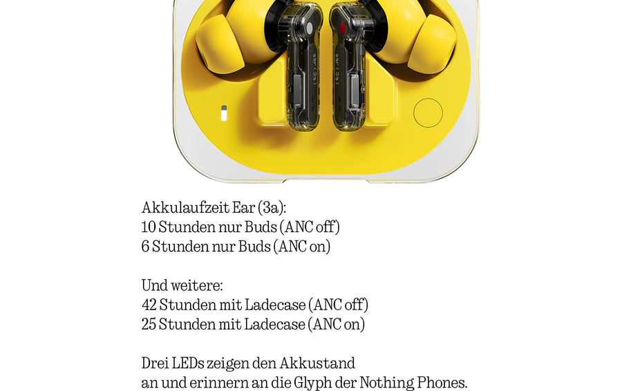 Nothing Ear True Wireless Cuffie in-ear Ear (3a) Giallo