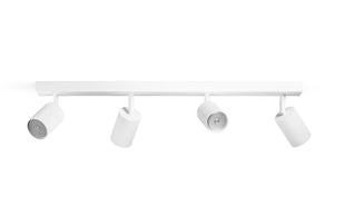 Philips Wyatt Aufbauspot 4x, ohne Leuchtmittel GU10, weiss