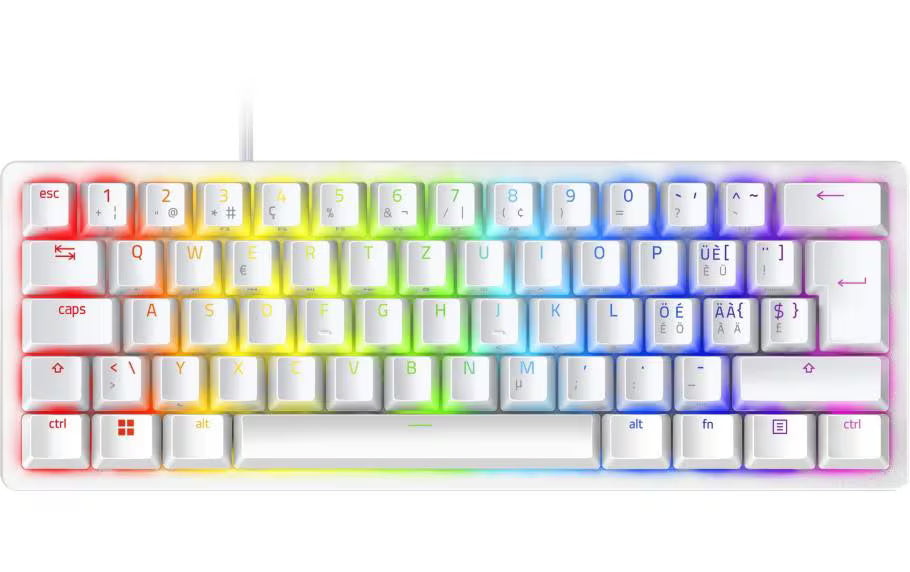 Razer Huntsman Mini Mercury Purple Switch Swiss Layout