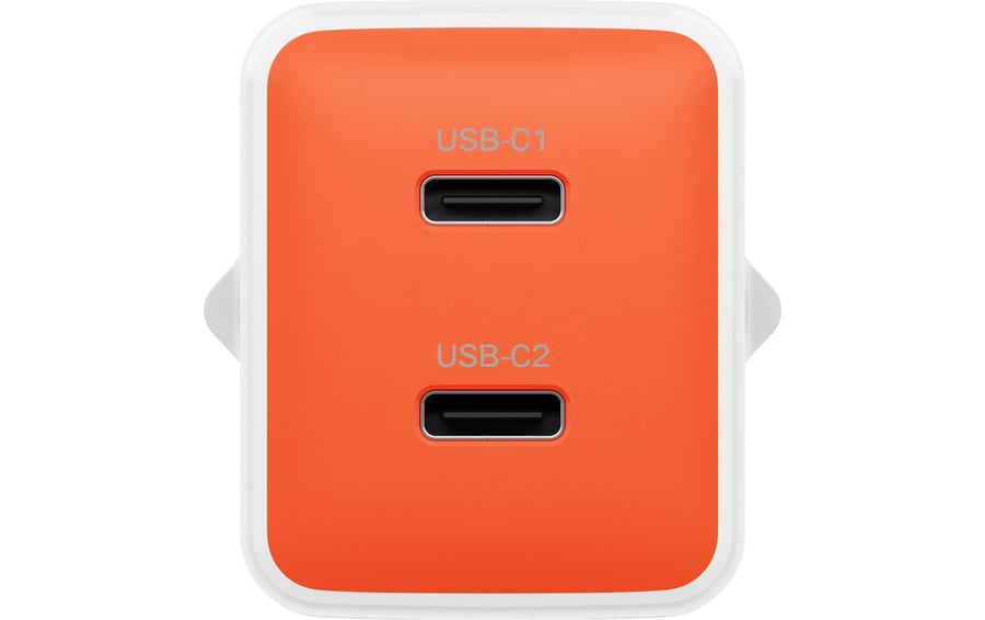 HYPER USB-Wandladegerät Flex GaN 45 W 2x USB-C