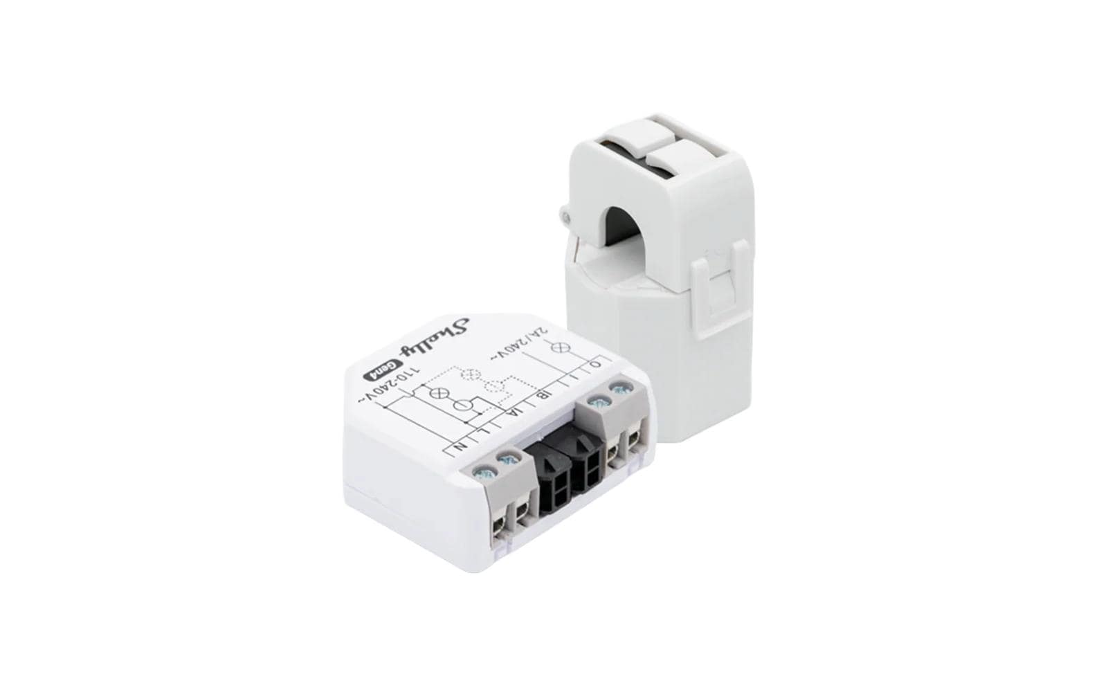 Shelly EM Gen4 Unterputz Messfunktion WLAN Zigbee Matter Bluetooth