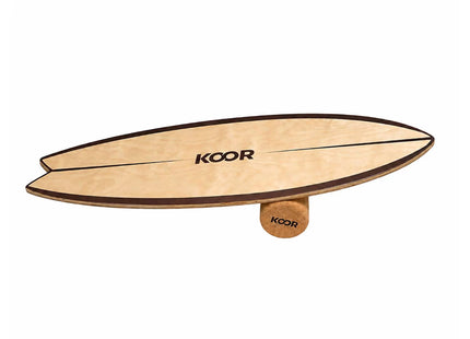 KOOR Balance Board mit Korkrolle