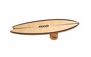 KOOR Balance Board mit Korkrolle