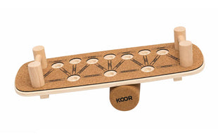 KOOR Balance Push-up-Board mit Korkrolle