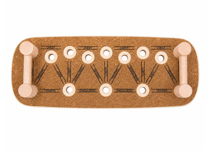 KOOR Balance Push-up-Board mit Korkrolle