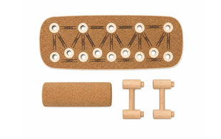 KOOR Balance Push-up-Board mit Korkrolle