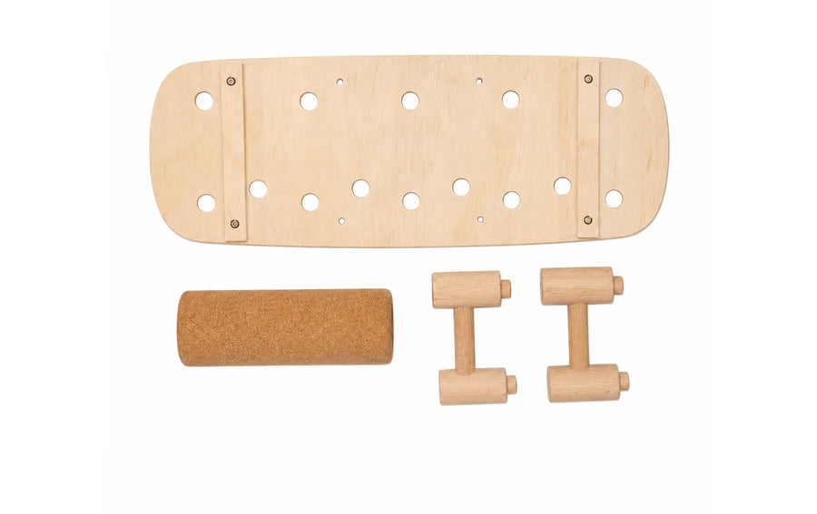KOOR Balance Push-up-Board con rullo in sughero
