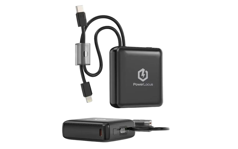 PowerLocus PLB-X 10000 mAh PD 20 W plastique Noir