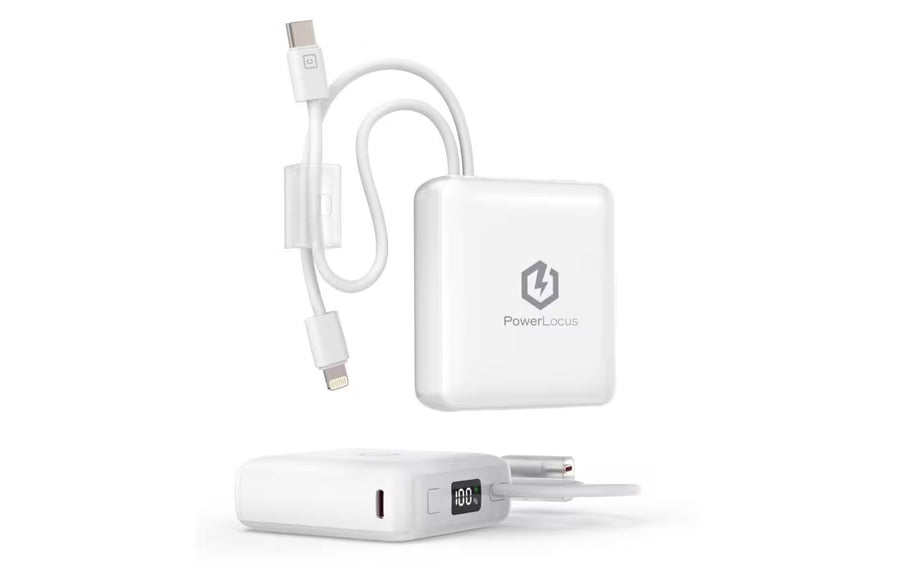 PowerLocus PLB-X 10000 mAh 37 Wh Blanc