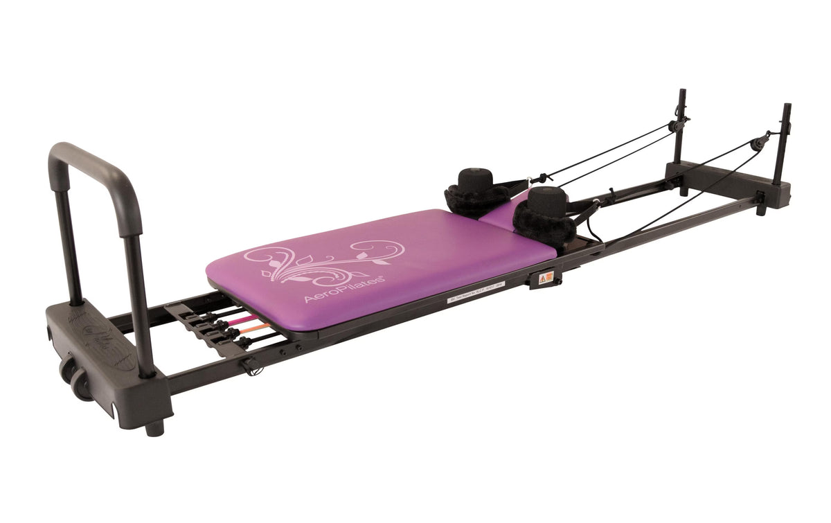 Aero Pilates Reformer 435 Plus Noir & Rose