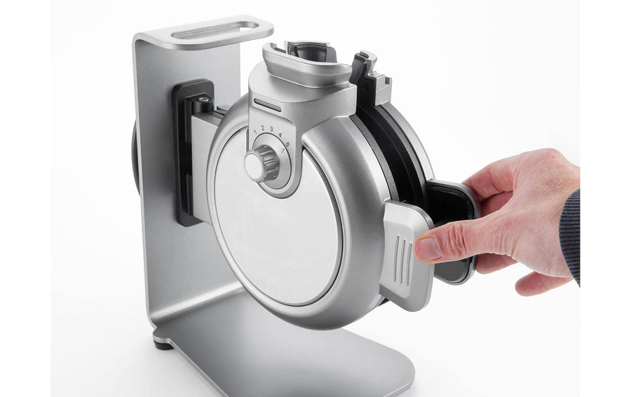 FRITEL Waffeleisen WA2224 Topfill, für runde Formen, Silber, 800 W - Foto 2