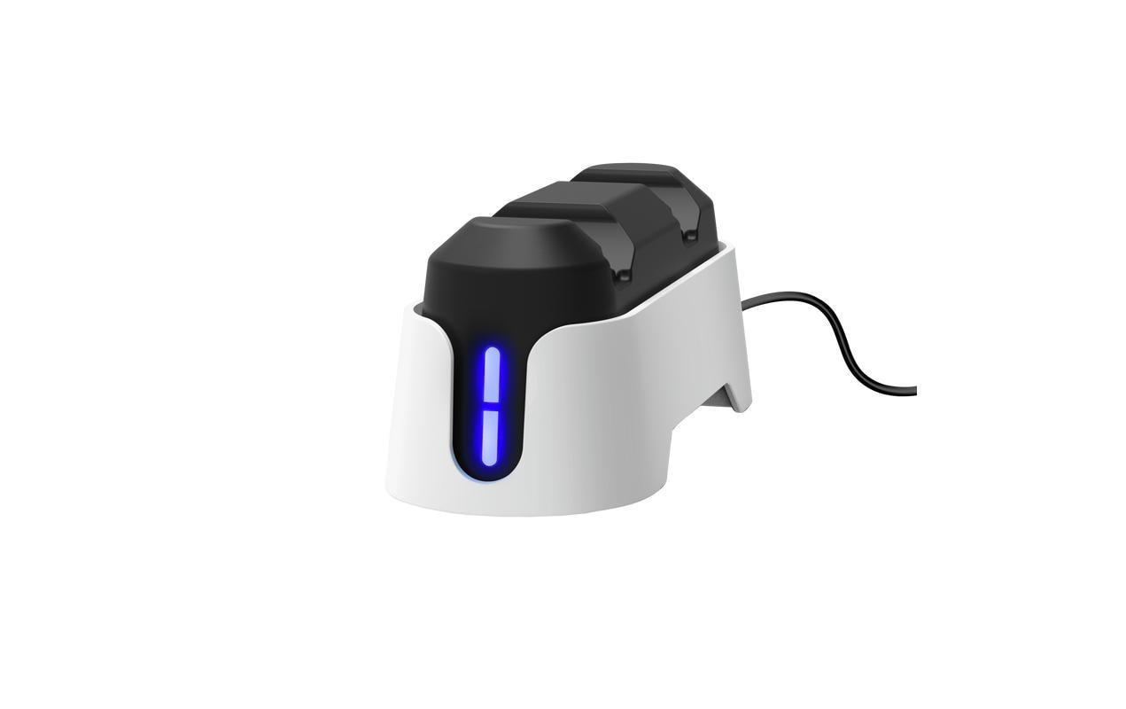 Trust GXT228 Dual PS5 Charging Dock weiss